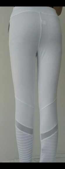YiTong LEGGINGS Long .white Color. Size S/M. - Picture 5 of 8
